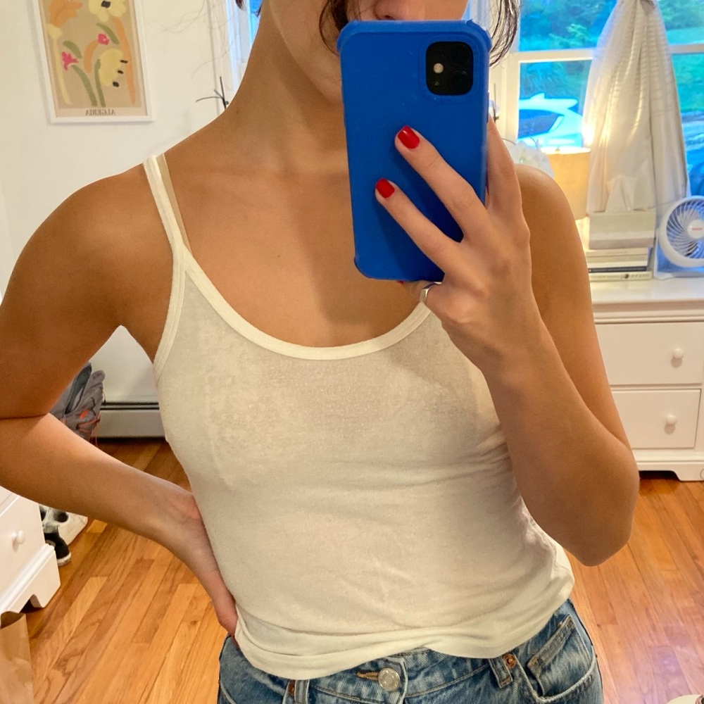 Brandy Melville White Tank